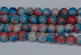 CMJ659 15.5 inches 4mm round rainbow jade beads wholesale