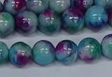 CMJ690 15.5 inches 10mm round rainbow jade beads wholesale