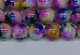 CMJ711 15.5 inches 10mm round rainbow jade beads wholesale