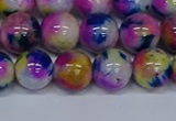 CMJ712 15.5 inches 12mm round rainbow jade beads wholesale