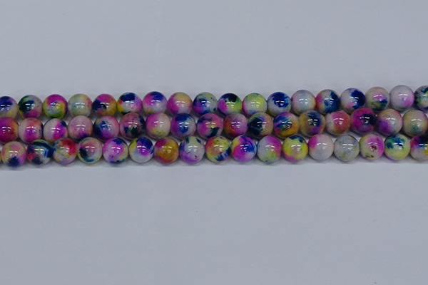 CMJ712 15.5 inches 12mm round rainbow jade beads wholesale