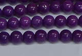 CMJ72 15.5 inches 6mm round Mashan jade beads wholesale