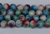 CMJ730 15.5 inches 6mm round rainbow jade beads wholesale