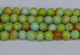 CMJ736 15.5 inches 4mm round rainbow jade beads wholesale