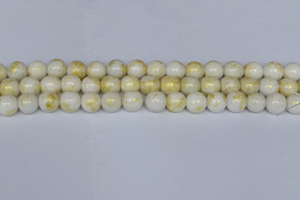 CMJ902 15.5 inches 8mm round Mashan jade beads wholesale