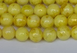 CMJ905 15.5 inches 4mm round Mashan jade beads wholesale