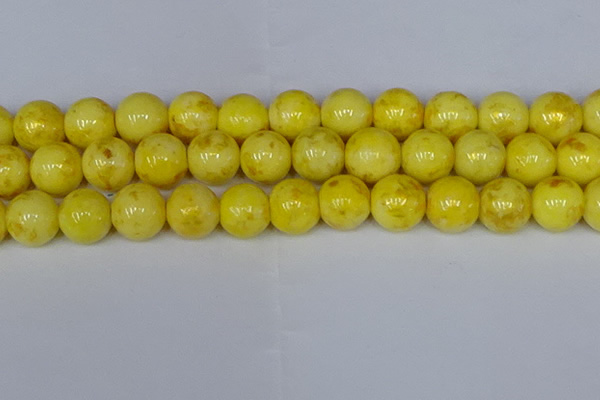 CMJ909 15.5 inches 12mm round Mashan jade beads wholesale