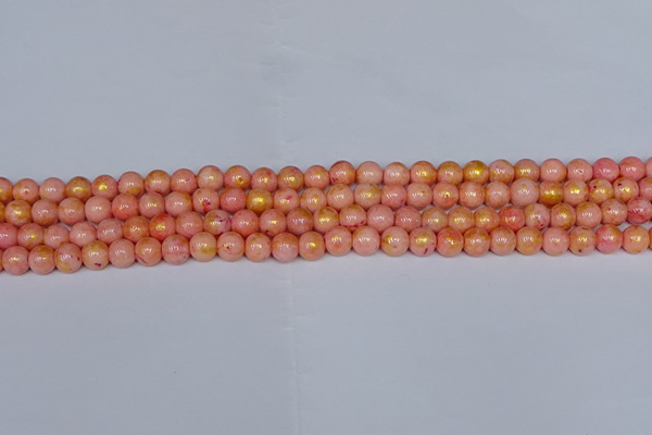 CMJ910 15.5 inches 4mm round Mashan jade beads wholesale