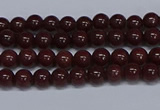 CMJ92 15.5 inches 4mm round Mashan jade beads wholesale