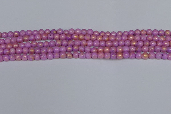 CMJ920 15.5 inches 4mm round Mashan jade beads wholesale