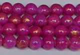 CMJ925 15.5 inches 4mm round Mashan jade beads wholesale