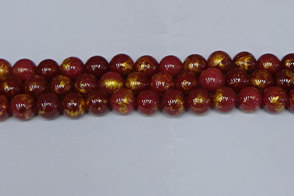 CMJ949 15.5 inches 12mm round Mashan jade beads wholesale