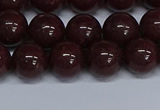 CMJ95 15.5 inches 10mm round Mashan jade beads wholesale