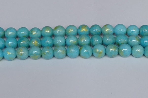 CMJ969 15.5 inches 12mm round Mashan jade beads wholesale