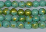 CMJ970 15.5 inches 4mm round Mashan jade beads wholesale