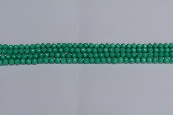 CMJ99 15.5 inches 4mm round Mashan jade beads wholesale