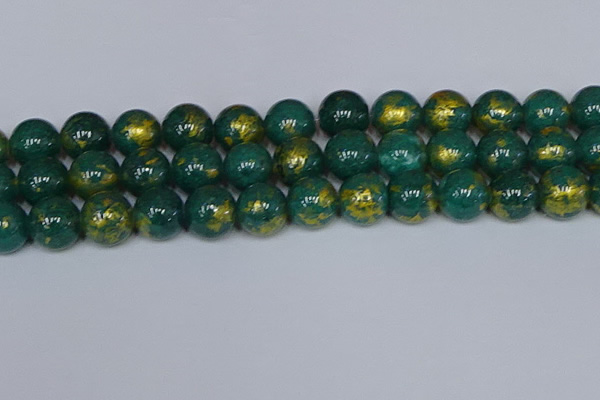 CMJ994 15.5 inches 12mm round Mashan jade beads wholesale