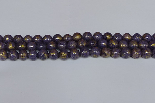 CMJ997 15.5 inches 8mm round Mashan jade beads wholesale