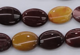 CMK141 15.5 inches 13*18mm oval mookaite beads wholesale