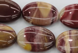 CMK143 15.5 inches 22*30mm oval mookaite beads wholesale