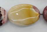 CMK144 15.5 inches 25*35mm oval mookaite beads wholesale