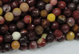 CMK16 15.5 inches 6mm faceted round mookaite beads wholesale