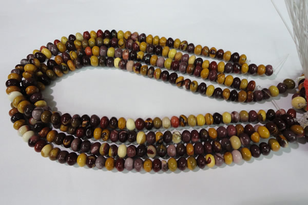 CMK220 15.5 inches 5*8mm rondelle mookaite gemstone beads