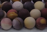 CMK294 15.5 inches 12mm round matte mookaite beads wholesale