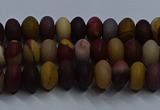 CMK301 15.5 inches 5*8mm rondelle matte mookaite beads wholesale