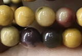 CMK331 15.5 inches 6mm round mookaite beads wholesale