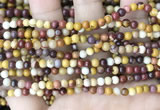 CMK345 15.5 inches 4mm round mookaite jasper beads wholesale