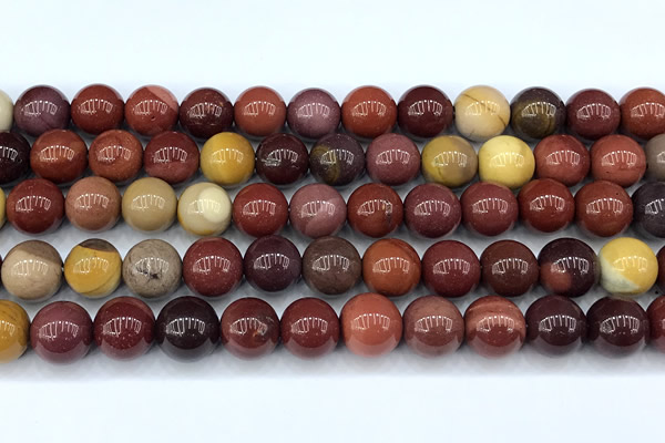 CMK370 15 inches 10mm round mookaite beads, 2mm hole