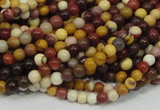 CMK57 15.5 inches 6mm round mookaite gemstone beads wholesale