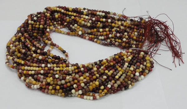 CMK57 15.5 inches 6mm round mookaite gemstone beads wholesale