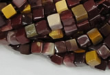 CMK69 15.5 inches 6*6mm cube mookaite gemstone beads wholesale