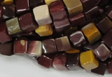 CMK70 15.5 inches 8*8mm cube mookaite gemstone beads wholesale