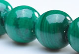 CMN02 A grade 4mm round natural malachite beads wholesale