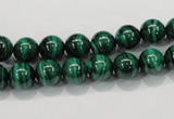 CMN151 AA grade 8mm round natural malachite beads Wholesale