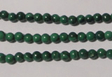 CMN200 15.5 inches 2mm round natural malachite beads wholesale