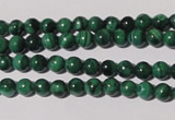 CMN202 15.5 inches 4mm round natural malachite beads wholesale