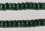 CMN206 15.5 inches 5*9mm rondelle natural malachite beads wholesale