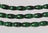 CMN210 15.5 inches 5*9mm rice natural malachite beads wholesale