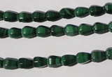 CMN229 15.5 inches 5*7mm faceted teardrop natural malachite beads