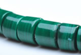 CMN23 3*4mm column shape A grade natural malachite beads