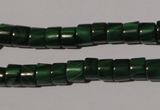 CMN236 15.5 inches 5*7mm heishi natural malachite beads wholesale