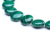 CMN25 A grade 4*8mm coin shape natural malachite beads Wholesale