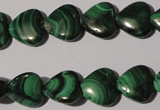 CMN258 15.5 inches 12*12mm heart natural malachite beads wholesale