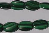 CMN267 15.5 inches 12*16mm flat drum natural malachite beads wholesale