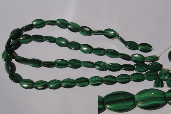 CMN267 15.5 inches 12*16mm flat drum natural malachite beads wholesale