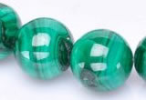 CMN29 AB grade 18mm round natural malachite beads Wholesale